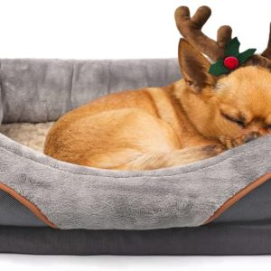 JOYELF cama ortopédica para perro espuma viscoelástica 68 x 50 x 15 cm reseña
