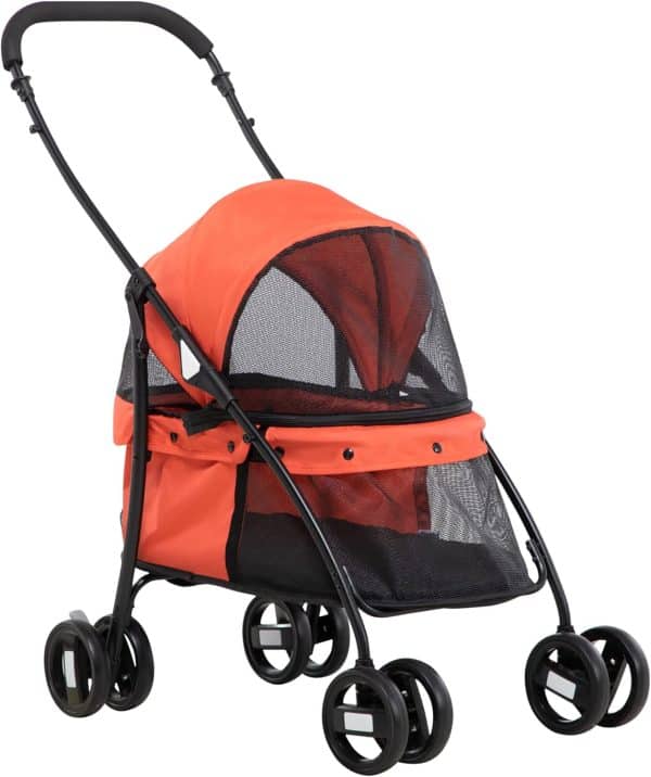 PawHut carrito para perros plegable reseña