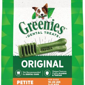 Greenies Golosinas dentales para perros chico reseña